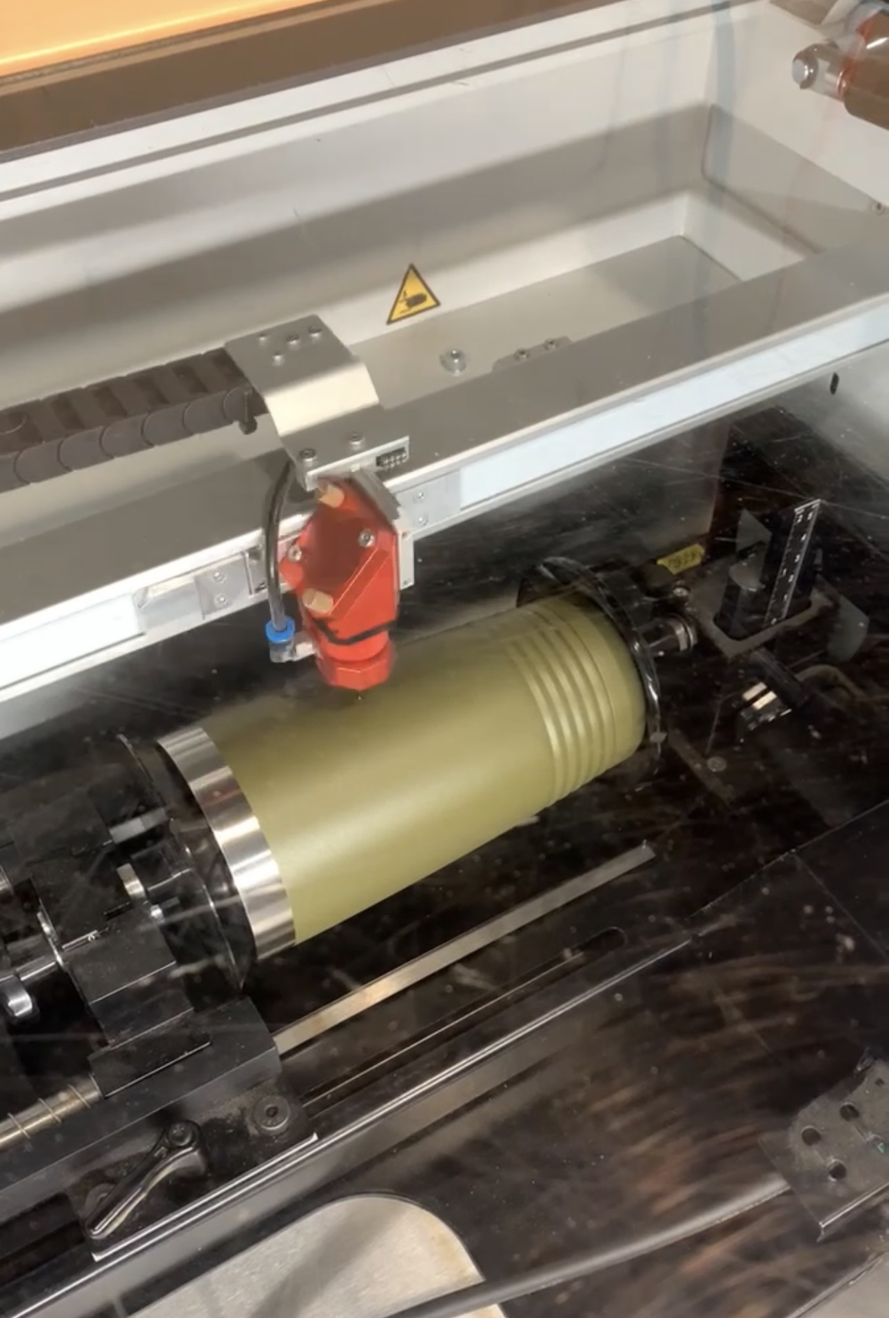 Laser engraving process